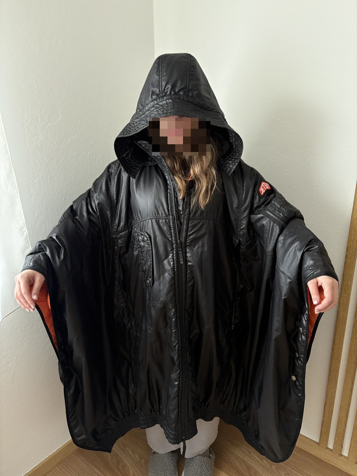 JET SET Jet Set Fall Winter 2020 Jacket, BlackOrange, Size TU Size ONE SIZE - 1 Thumbnail