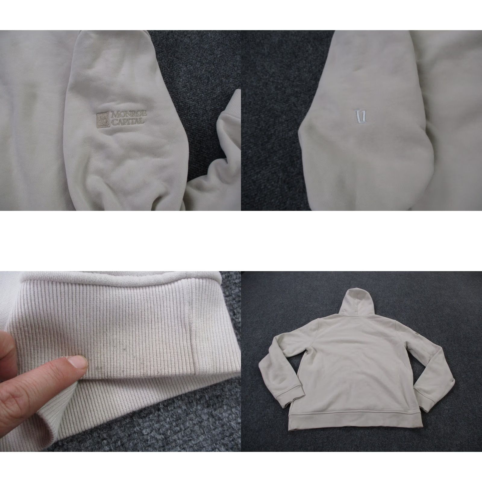 Vuori Vuori Jacket Mens L Beige Seaside Windbreaker Hooded Pockets Outdoor Regular Outerwear Category: Jacket Size US L / EU 52-54 / 3 - 9 Thumbnail
