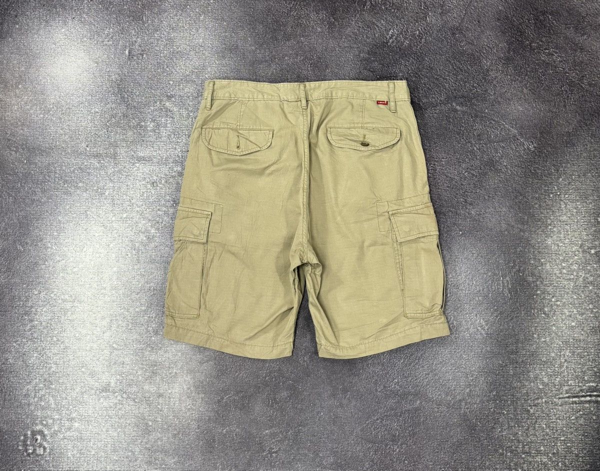 Levi's Vintage Levi’s USA Mustard Military Hype Cargo Shorts Size US 31 - 2 Thumbnail