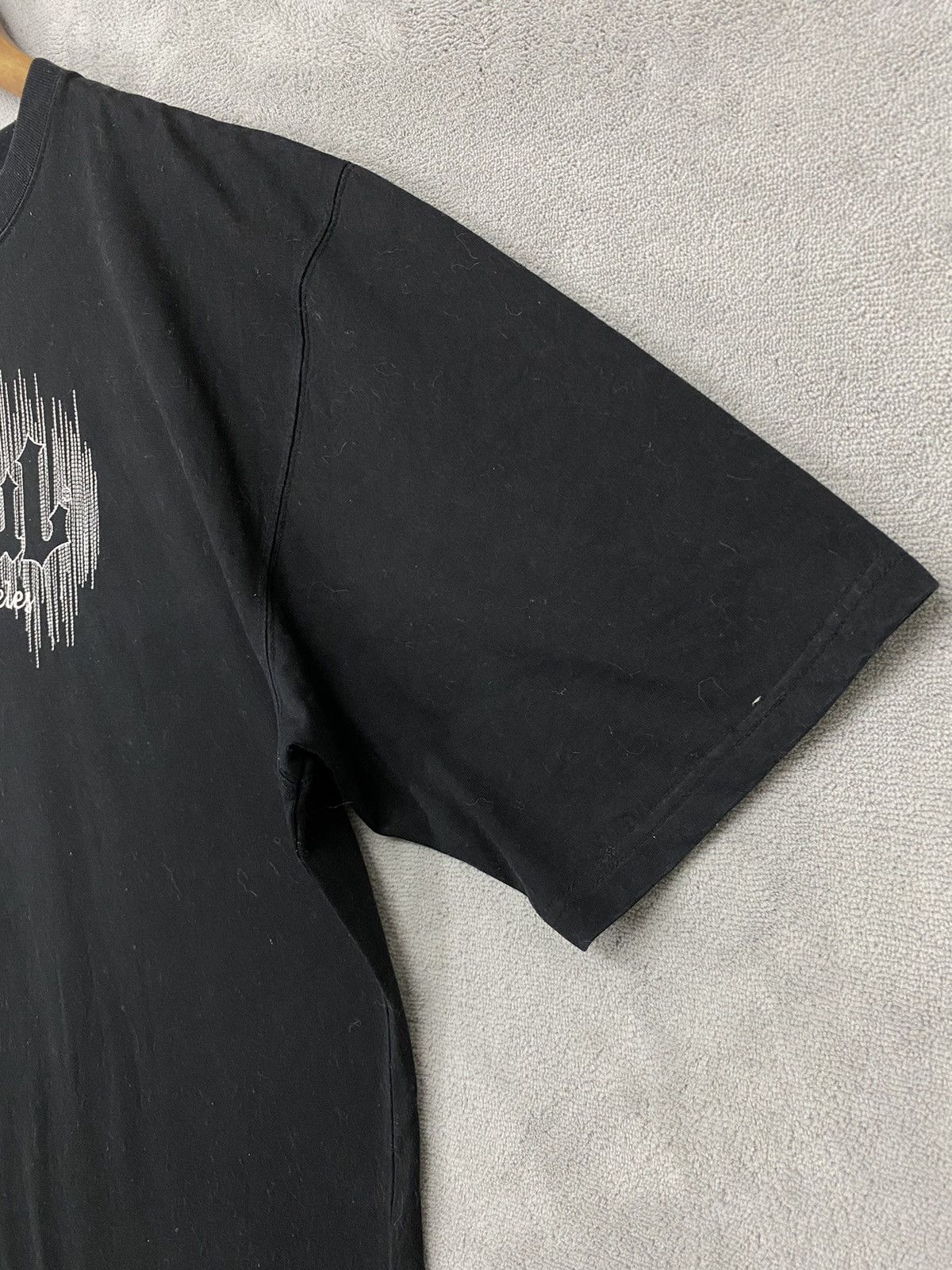 Vintage 💥Y2K SOUL LOS ANGELES BIG LOGO BLACK T-SHIRT Size US XL / EU 56 / 4 - 3 Thumbnail