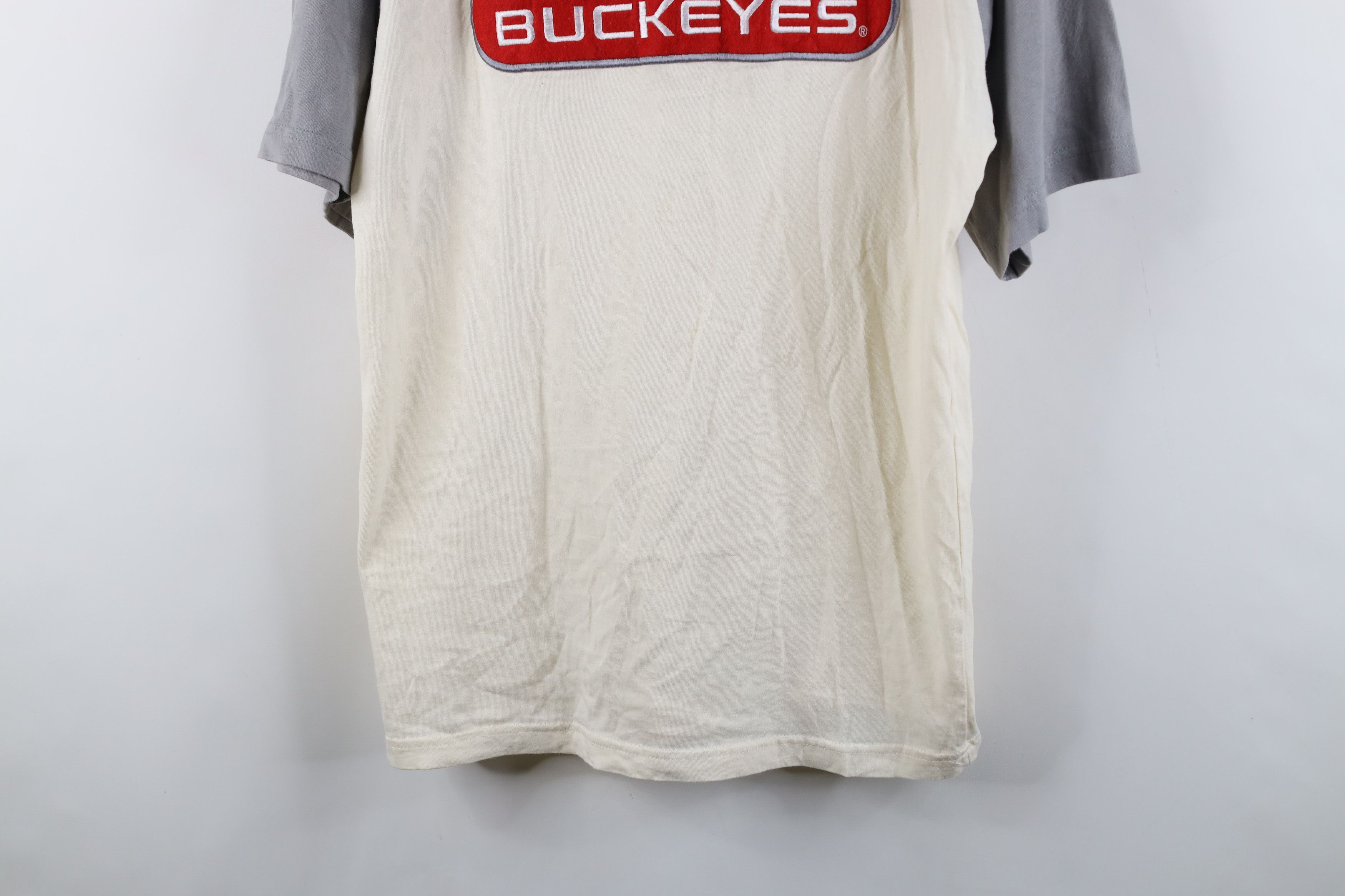 Vintage Vintage Ohio State University Raglan Short Sleeve T-Shirt Size US L / EU 52-54 / 3 - 3 Thumbnail