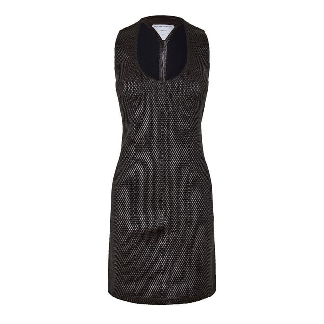 Bottega Veneta Scoop Neck Mini Slip Dress in Neutral