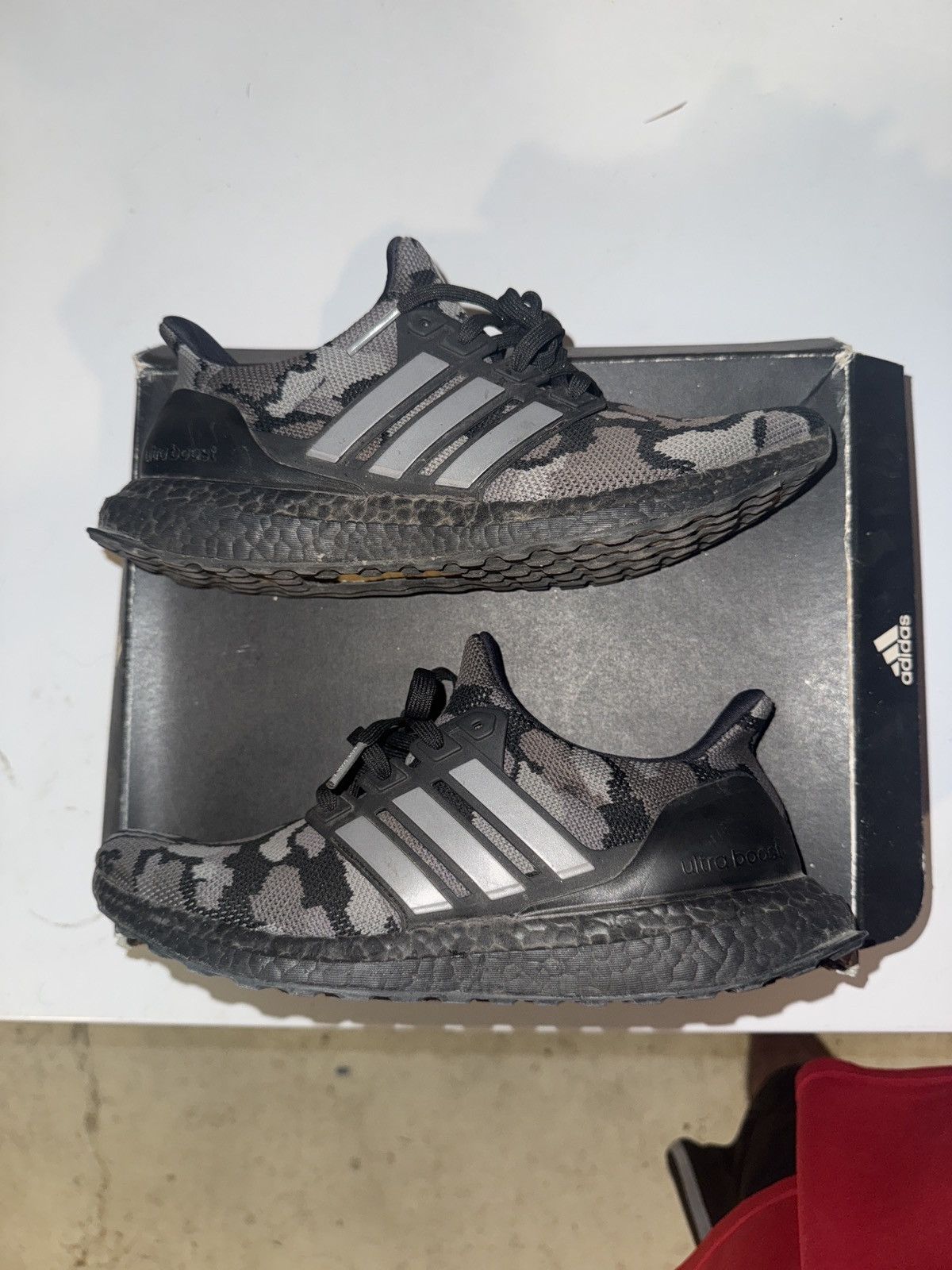 Adidas  Bape Bape Adidas ultra boost black | Grailed