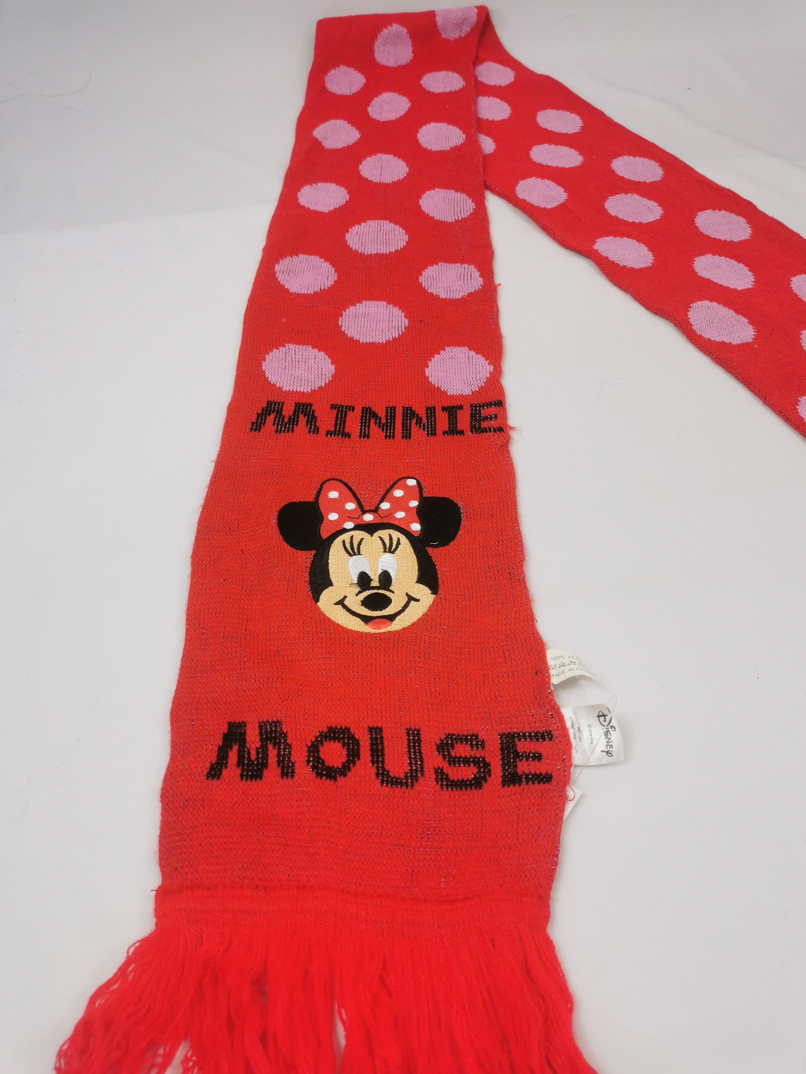 Disney Minnie mouse scarf muffler Size ONE SIZE - 3 Thumbnail