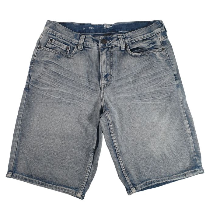 Urban Pipeline Urban Pipeline Mens Jean Shorts Regular Fit Denim 36 ...