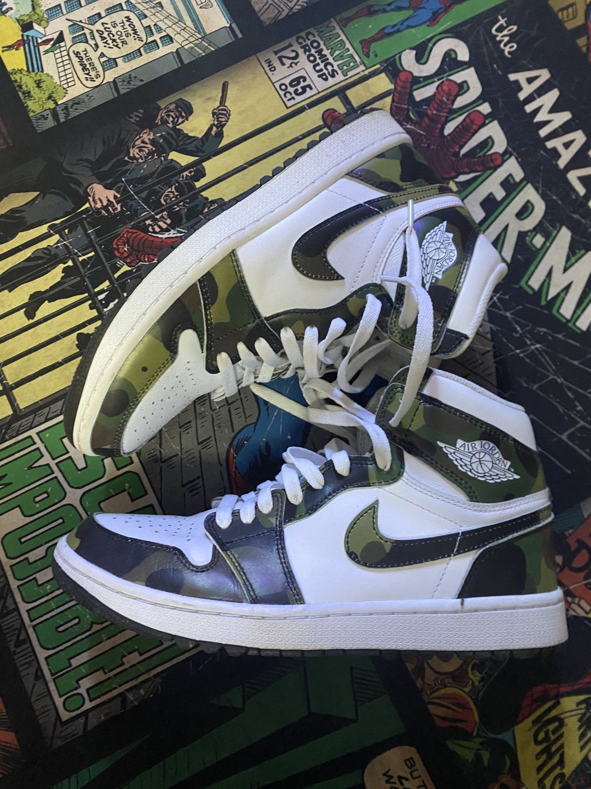 Nike Nike Air Jordan Golf Camo Size US 8.5 / EU 41-42 - 1 Thumbnail