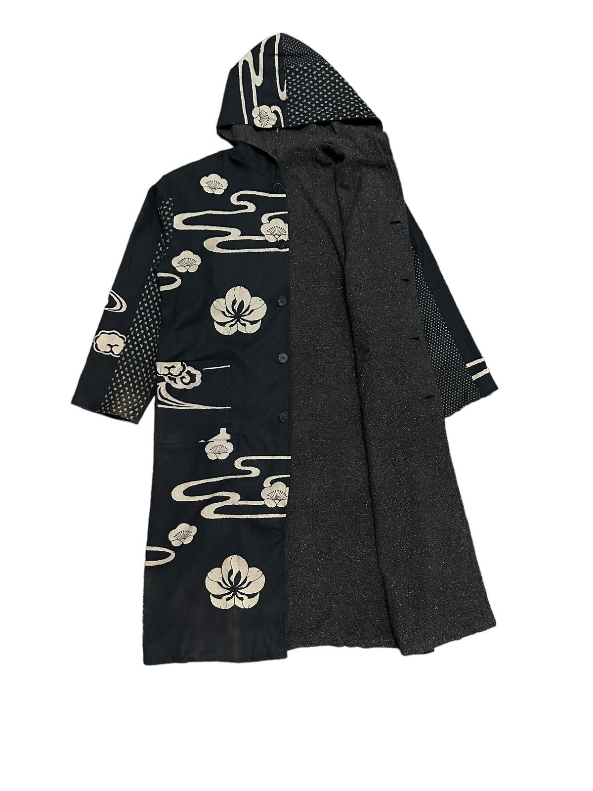 Japanese Brand Reverse Japanese brand overcoathoodie kapital inspired faded Size US M / EU 48-50 / 2 - 6 Thumbnail