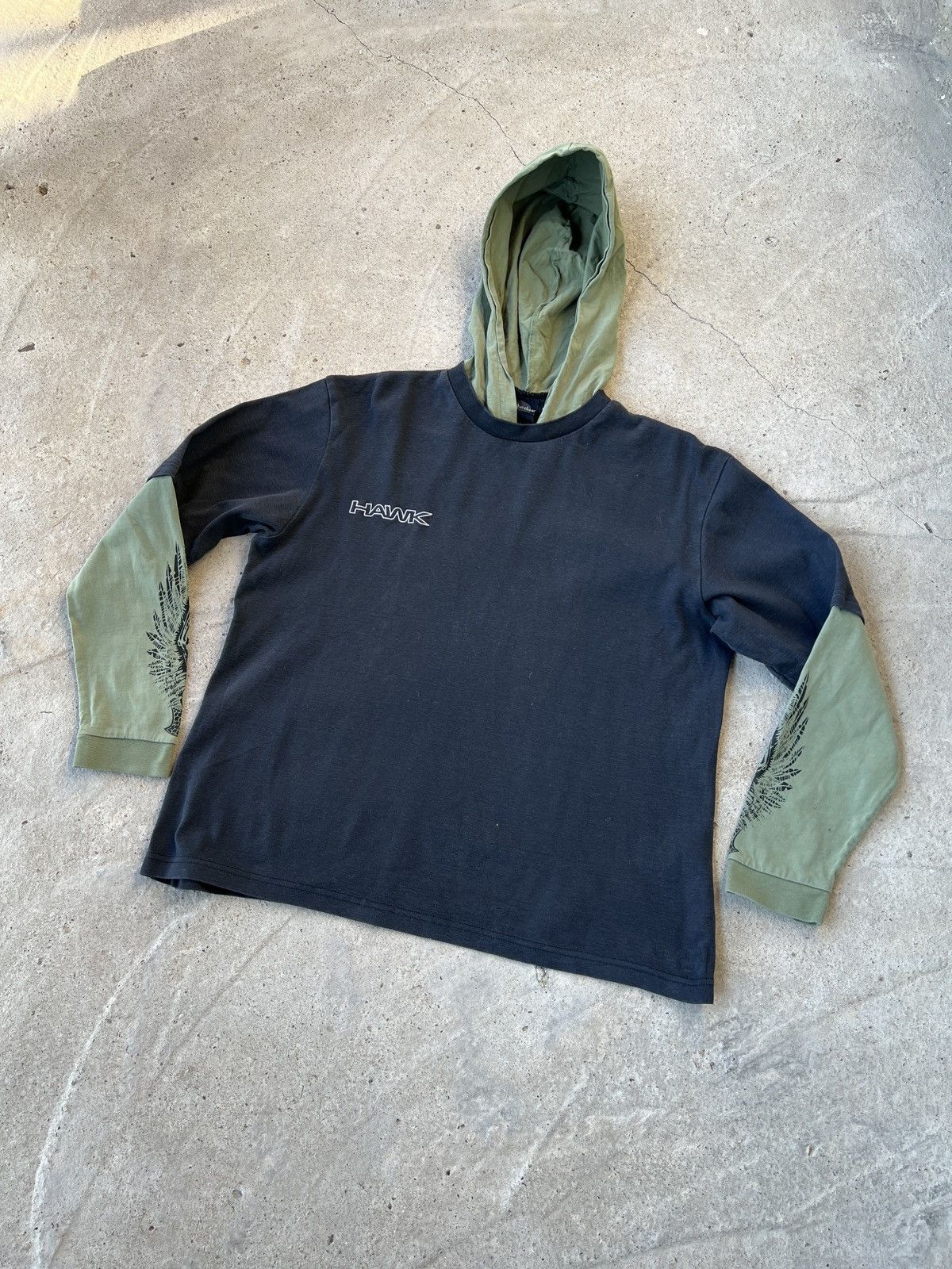Hawk Hawk Vintage Skateboarding Hoodie Size US S / EU 44-46 / 1 - 1 Thumbnail
