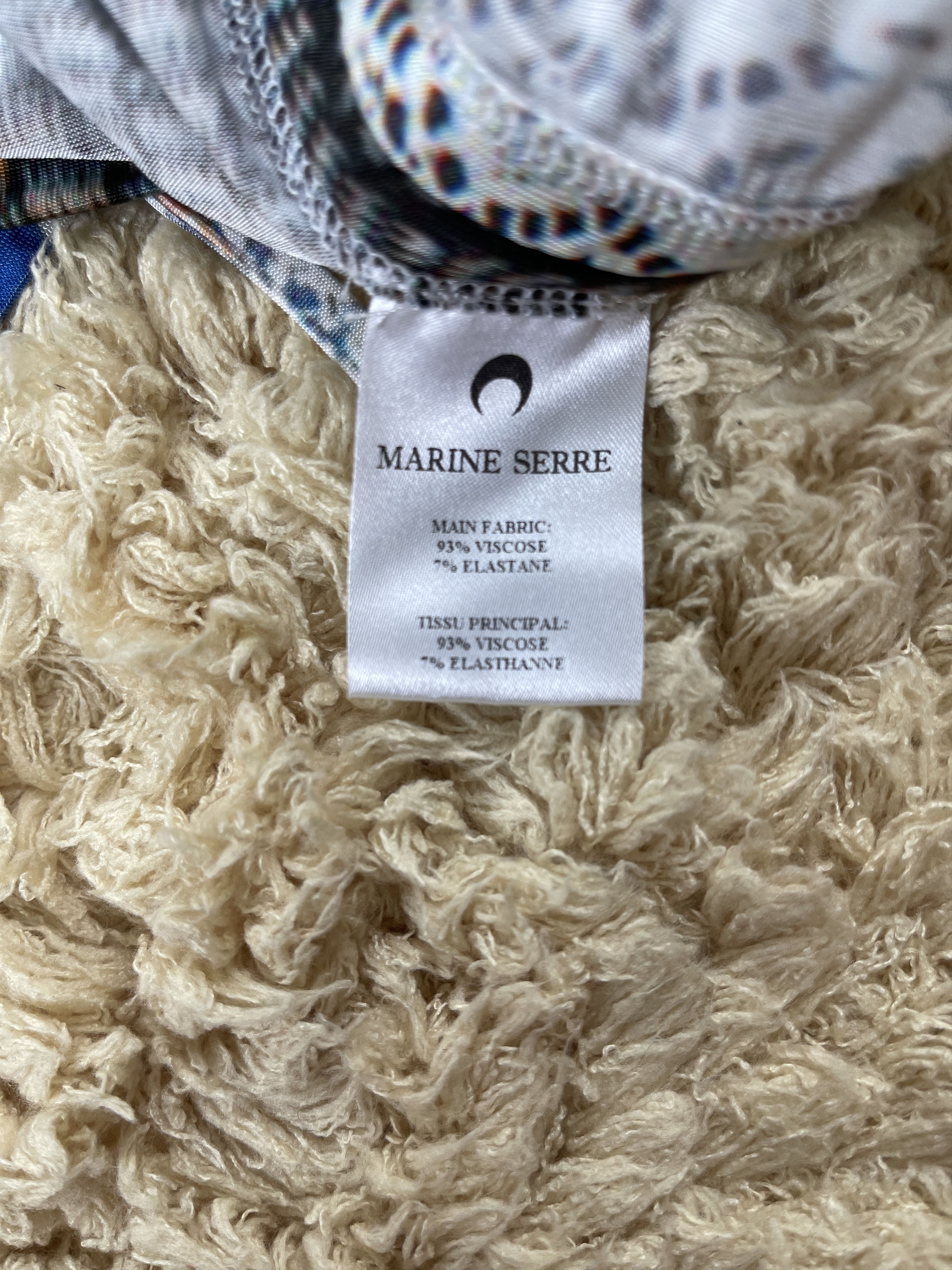 Marine Serre Marine Serre "Digital Collapse" Jersey Hoodie Size US L / EU 52-54 / 3 - 7 Thumbnail