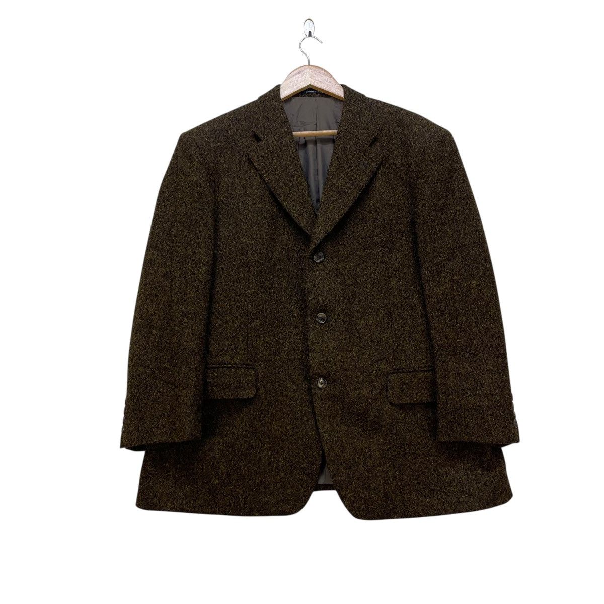 Autumn Cashmere 💥Vintage Harris Tweed Jacket Size M / US 6-8 / IT 42-44 - 3 Thumbnail