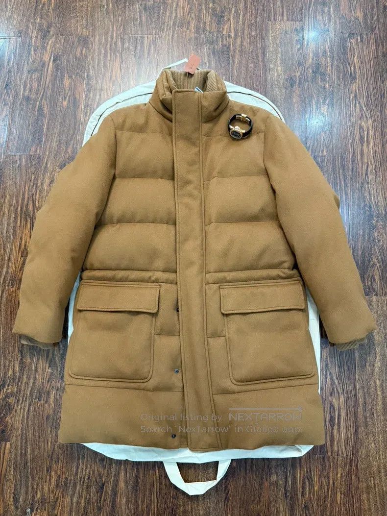 Loro Piana Loro Piana Vicuna Luoma Down Jacket 100% Vicuna Size US M / EU 48-50 / 2 - 1 Thumbnail