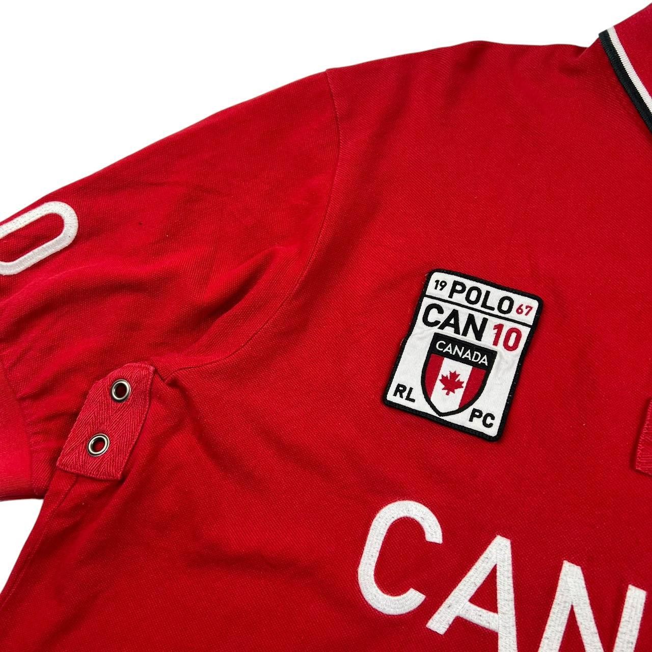 Polo Ralph Lauren Polo By Ralph Lauren Canada Big Pony Polo Shirt Extra Large Size US XL / EU 56 / 4 - 3 Thumbnail