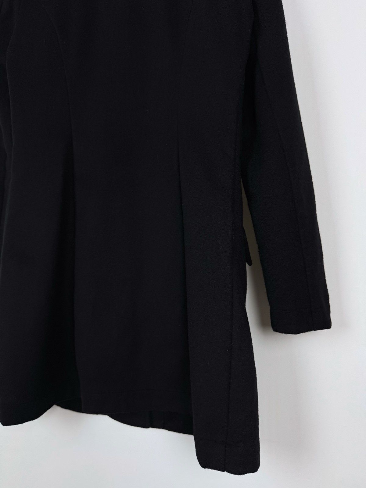 Sarah Pacini Sarah Pacini Wool Blend Mid Coat Jacket Size XS / US 0-2 / IT 36-38 - 15 Thumbnail