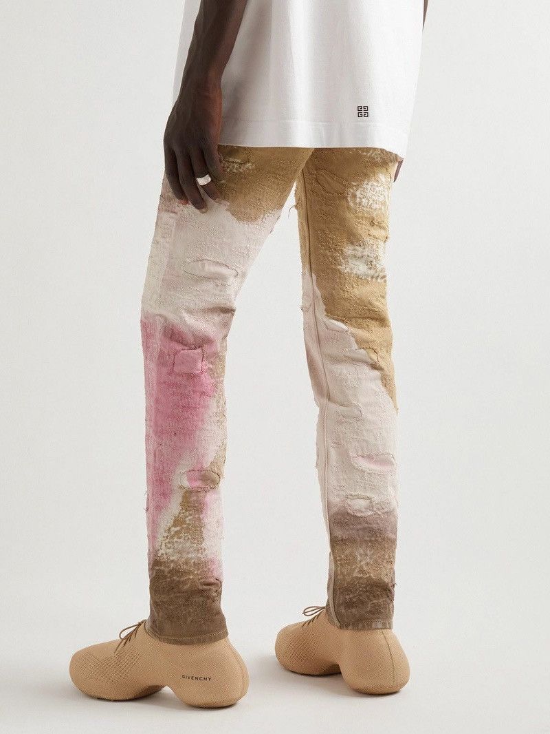 Givenchy 2400$ Givenchy distressed Tie Dye Sample Jeans Size US 29 - 3 Thumbnail