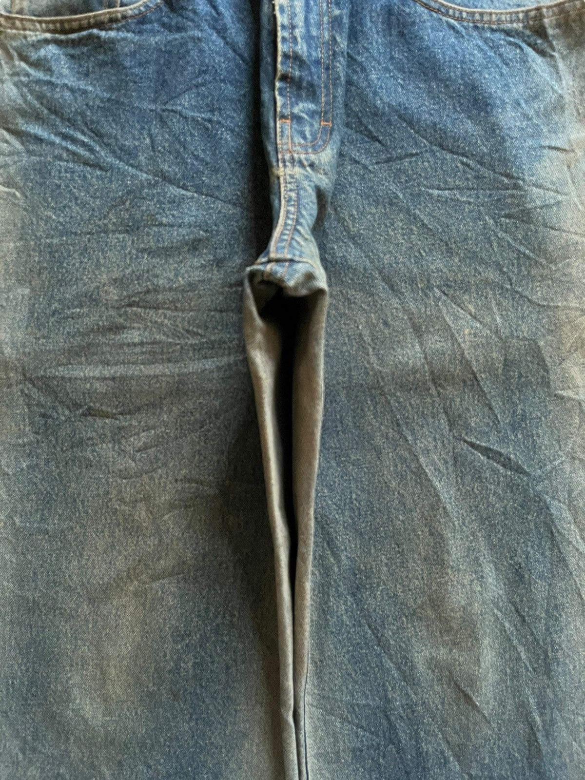 Japanese Brand Vintage Japanese Brand Faded Wash Classic Style Baggy Jeans Size US 34 / EU 50 - 5 Thumbnail
