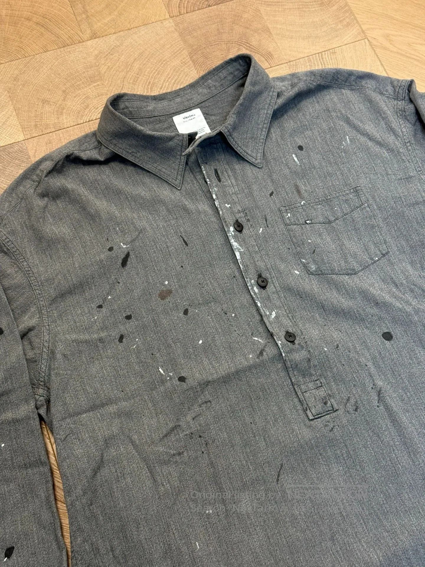 Visvim VISVIM 1910 P.O. CHAMBRAY L/S Shirt. Size US L / EU 52-54 / 3 - 3 Thumbnail