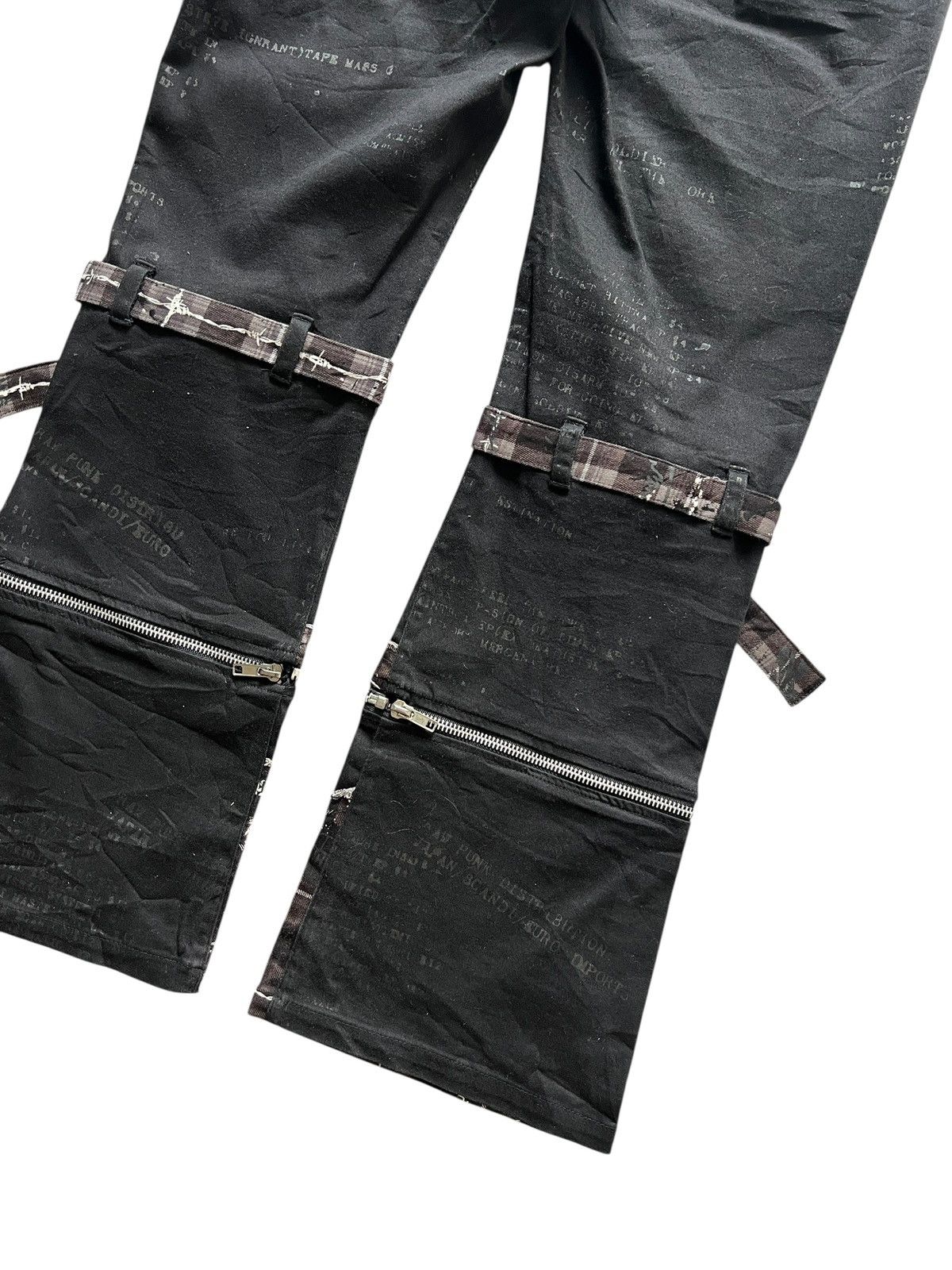 Seditionaries H. Naoto Poem Flare Bondage Pants Size US 30 / EU 46 - 9 Thumbnail