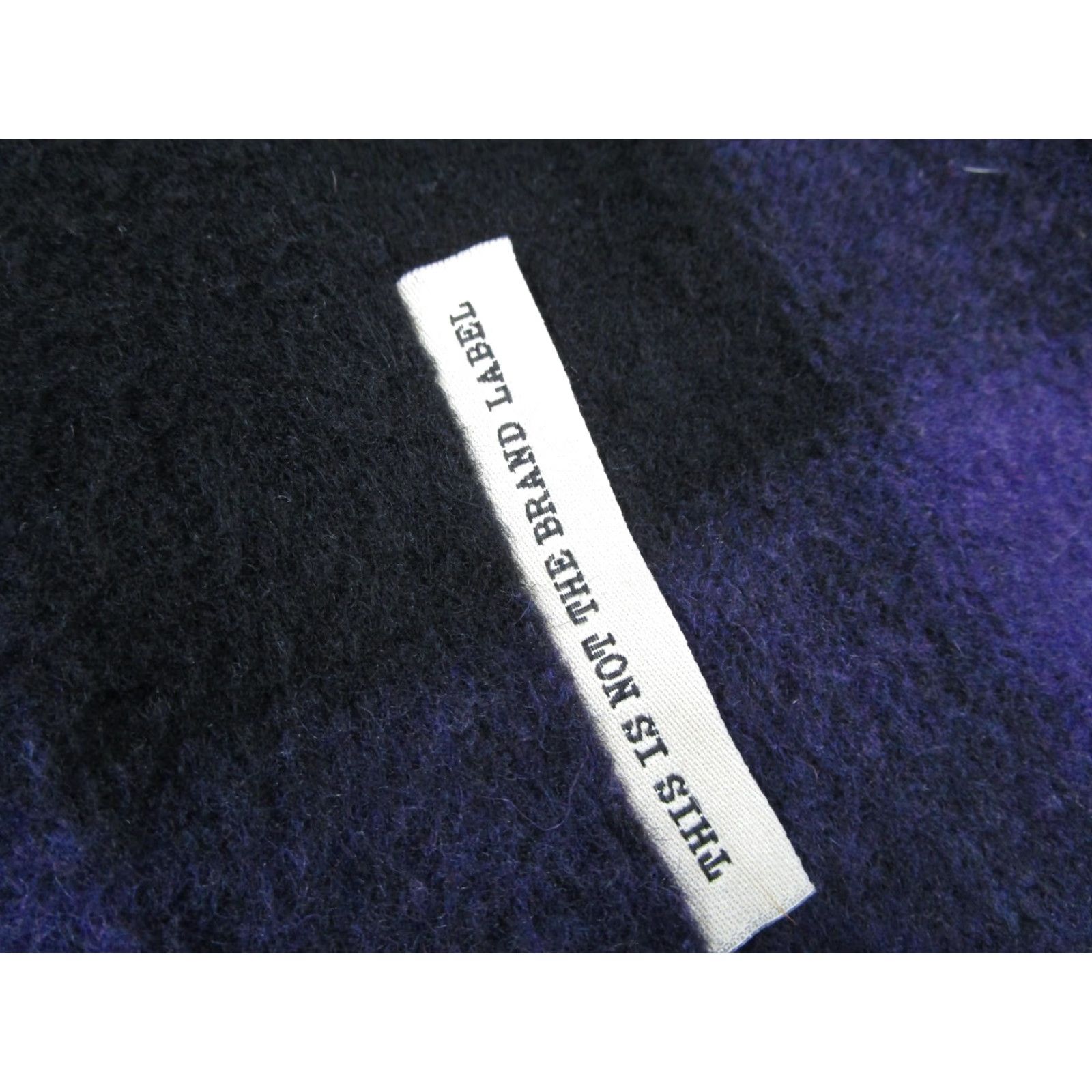 Vintage Corelate Shacket Mens Small Purple Black Plaid Wool Blend Shacket Made Italy Shirt Jacket Casual Fall Winter Buttons Pockets Wool-Blend Size US S / EU 44-46 / 1 - 4 Thumbnail