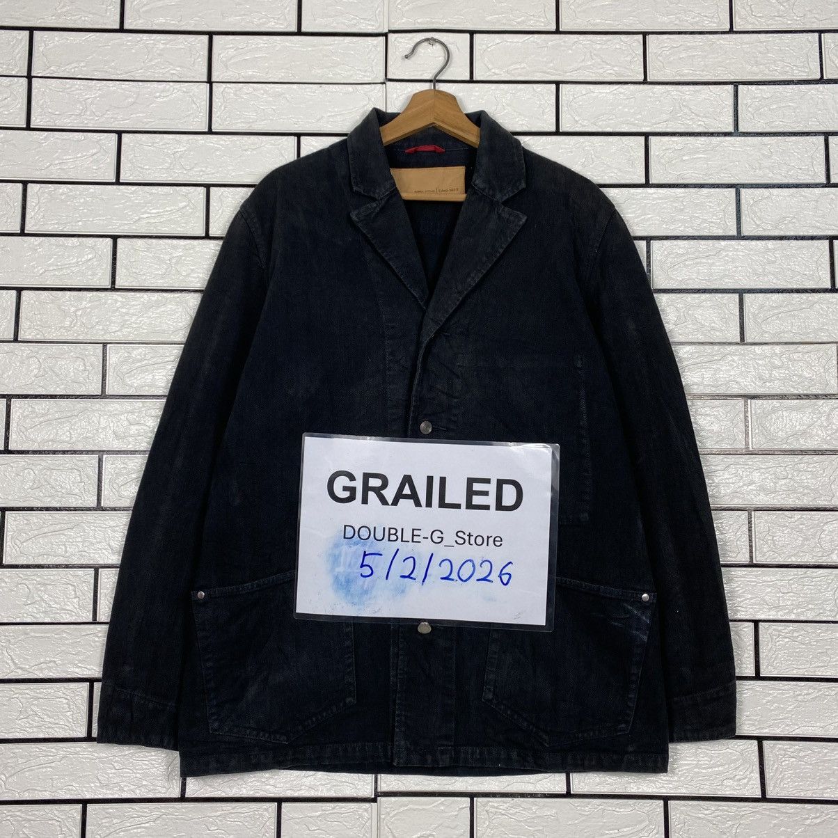 Japanese Brand 📌Vintage Chore Jacket Edwin 503 Duck Canvas Size US S / EU 44-46 / 1 - 1 Thumbnail
