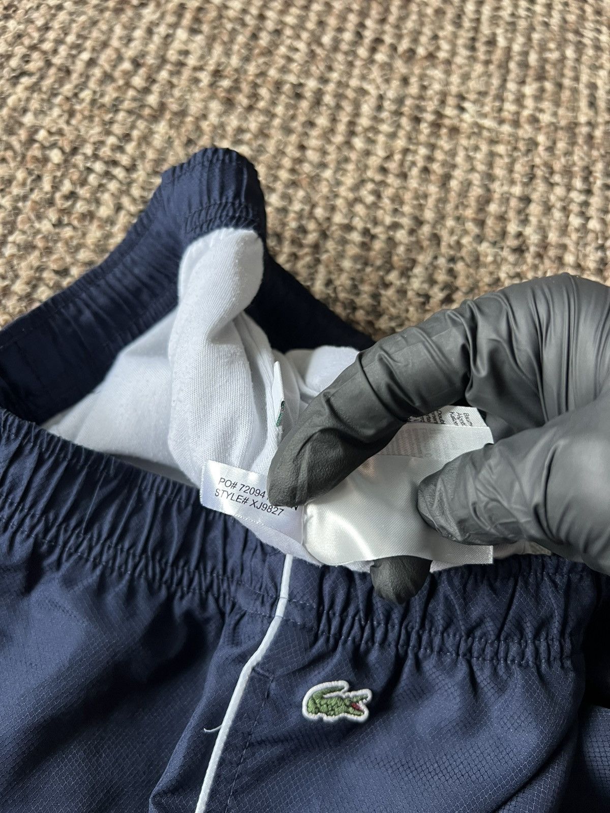 Lacoste Vintage Lacoste Track Pants Sportswear Size S Drill Size US 30 / EU 46 - 12 Thumbnail