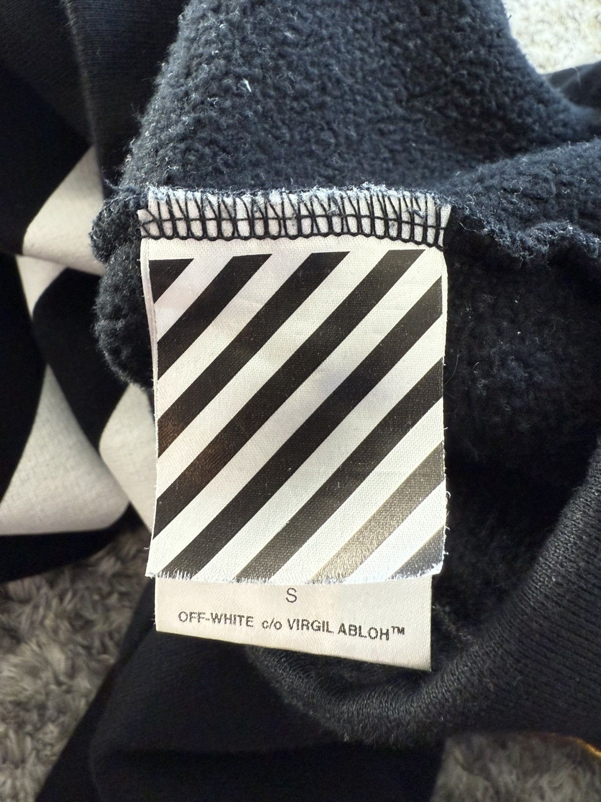 Off-White Off white Vintage Zip Up Hoodie size S Size US S / EU 44-46 / 1 - 7 Thumbnail