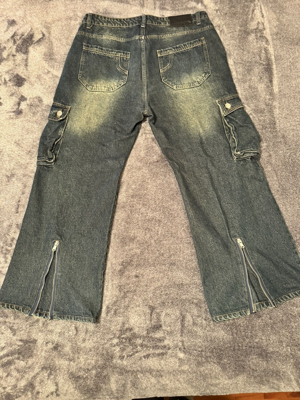 Vintage Ditch Cargo Denim Size US 34 / EU 50 - 4 Thumbnail