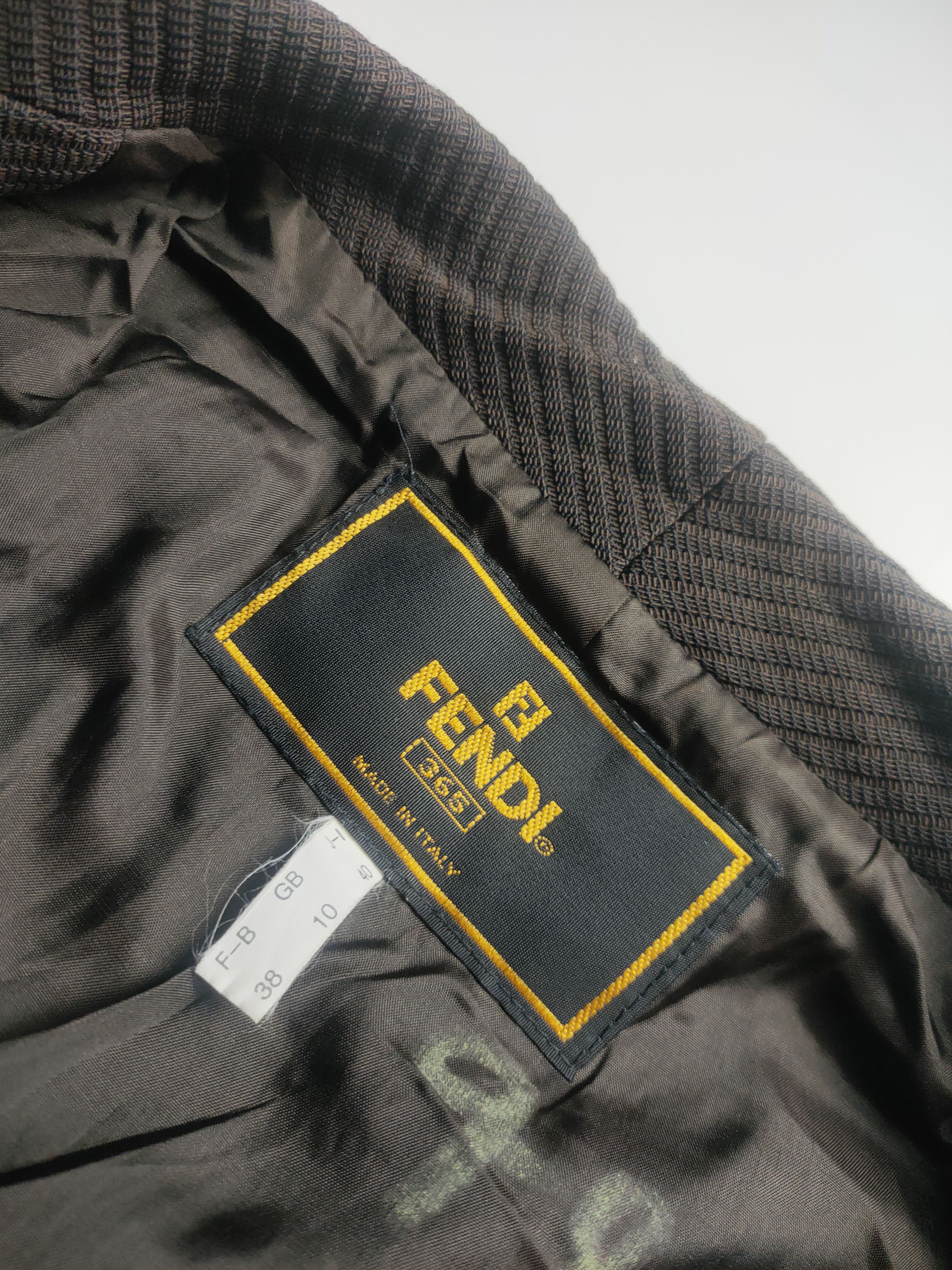 Fendi Archival Fendi Women’s Blazer Jacket Size S / US 4 / IT 40 - 7 Thumbnail