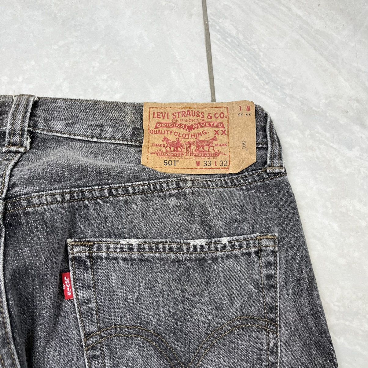 Japanese Brand Vintage denim levis long pants Size US 30 / EU 46 - 11 Thumbnail