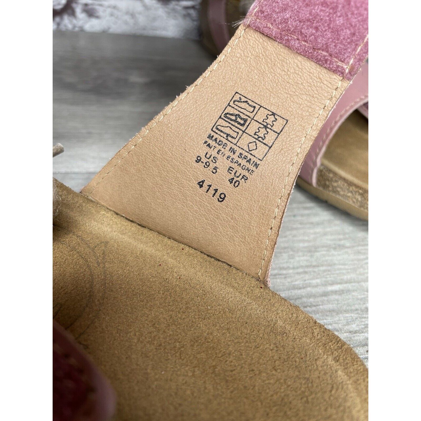 Other TAOS Pink Leather Ankle Lace Strap Cork Wedge Sandals Women Size US 9.5 / IT 39.5 - 10 Thumbnail