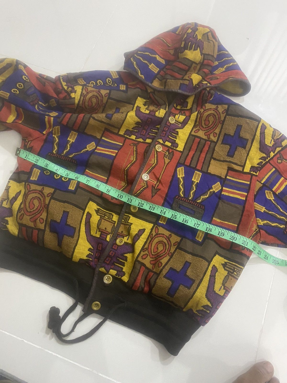 If Six Was Nine VINTAGE REVERSIBLE POP ART HOODIE Size US L / EU 52-54 / 3 - 8 Thumbnail