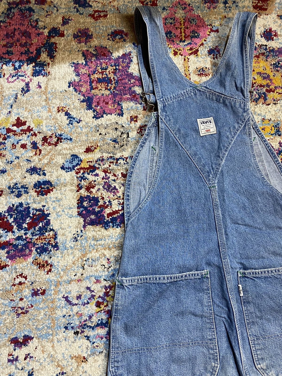 Levi's 90s White Tab Big E Levis Japan Repro Workwear Overall Size US 30 / EU 46 - 13 Thumbnail