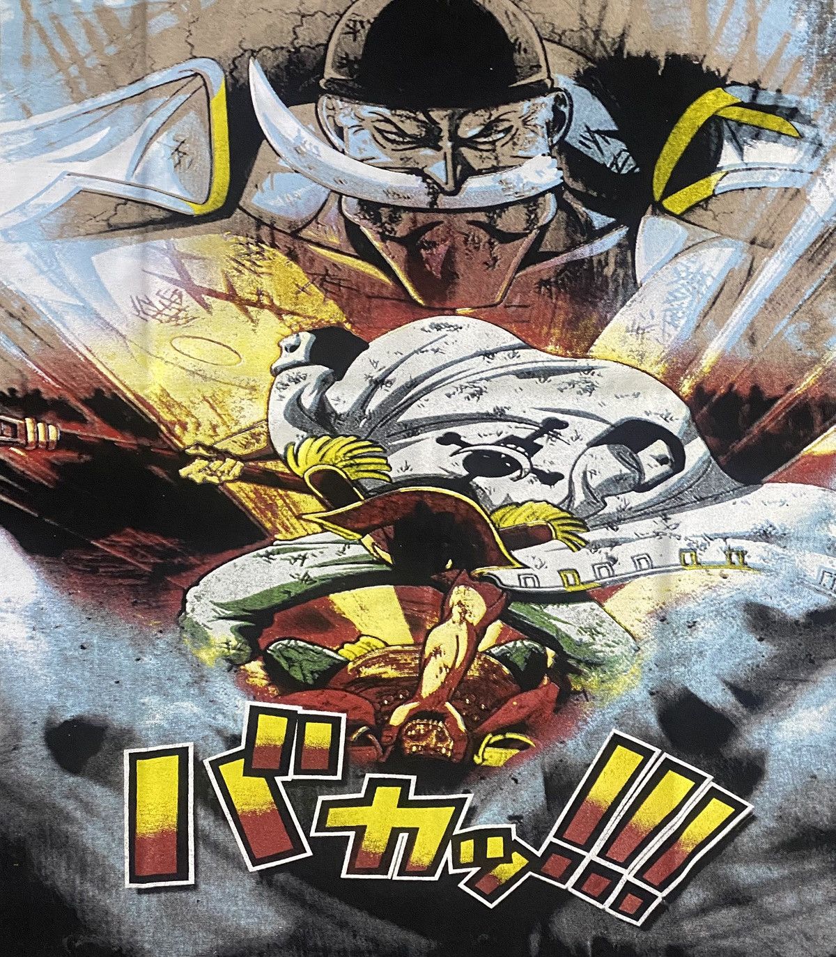 One Piece one piece x whitebeard x shirohige x anime x bootleg x ovp Size US L / EU 52-54 / 3 - 3 Thumbnail