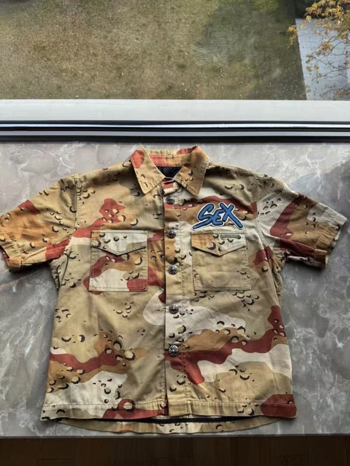 Chrome Hearts Chrome hearts Matty boy Short Sleeve Shirt Size US S / EU 44-46 / 1 - 1 Thumbnail
