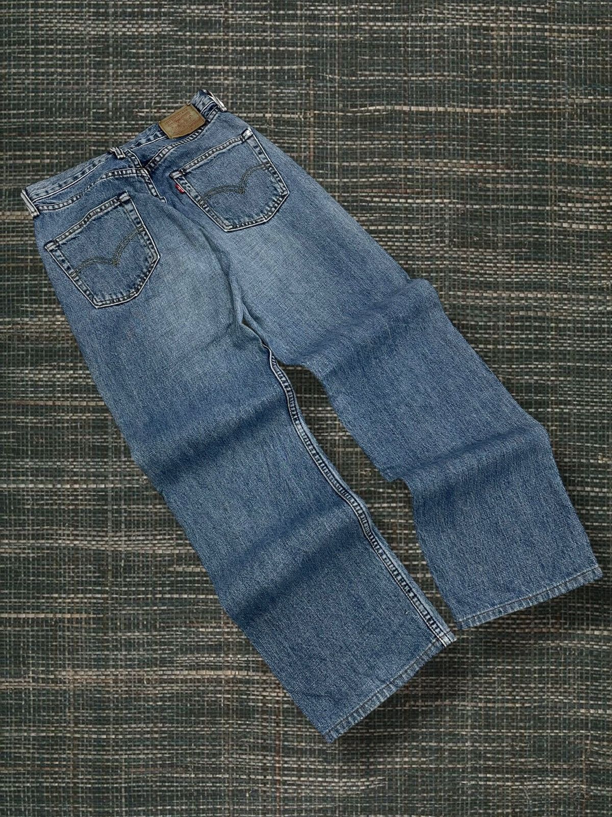 Levi's Vintage Clothing Vintage 1990s Original Designer Levis 504 Distressed Denim Size US 26 / EU 42 - 9 Thumbnail