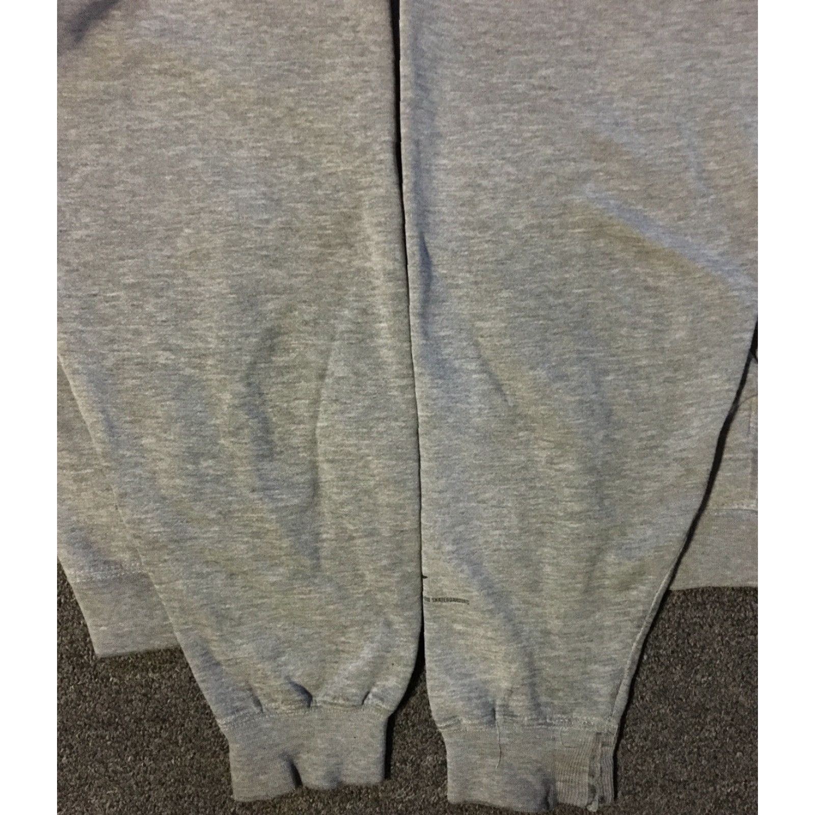 Spitfire VINTAGE DVS Shoes Faded Spellout Hoodie S Skate Matix DC Adio Es Surf 90s Y2K Grunge Shirt Mens S Gray Size US S / EU 44-46 / 1 - 5 Thumbnail