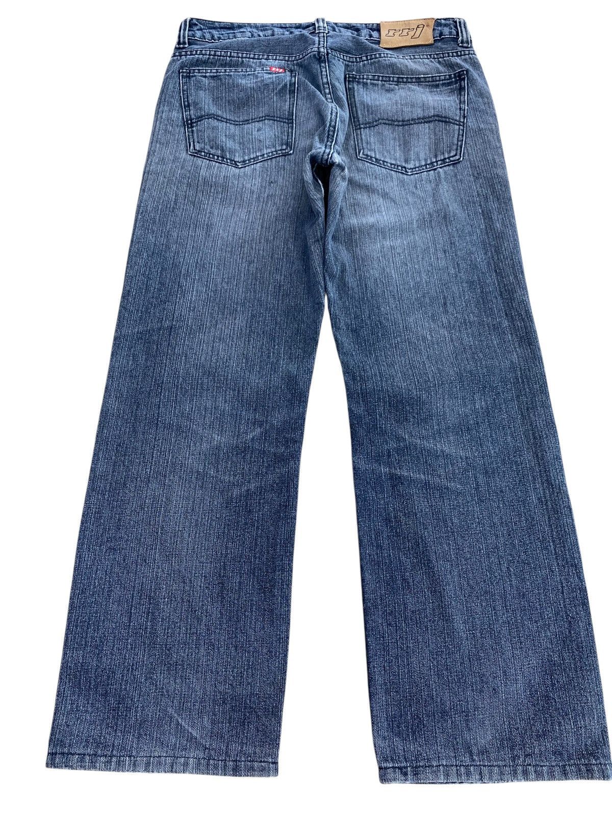 Other Japanese Brand Faded Wash Style Loose Jeans Size US 33 - 3 Thumbnail