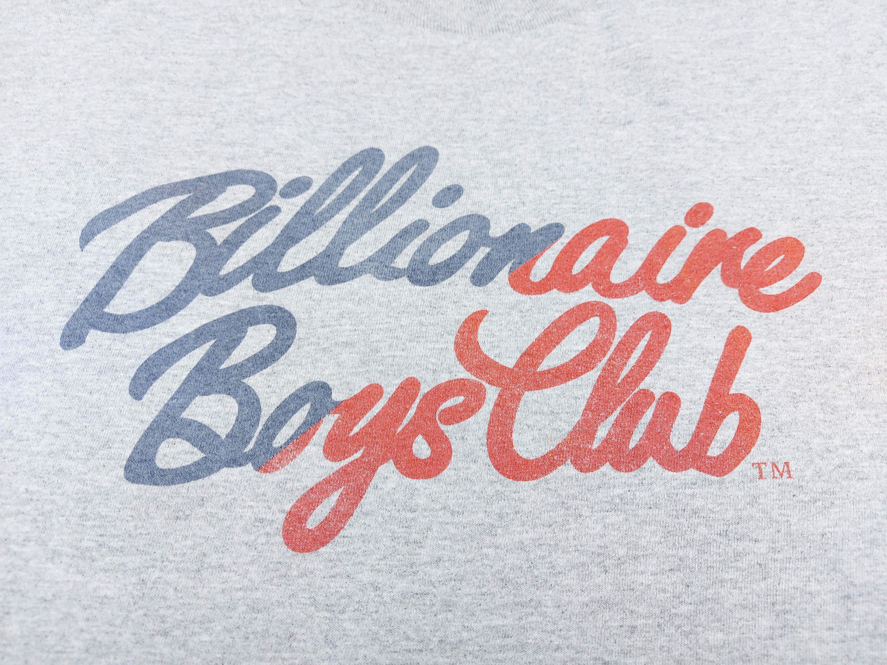 Billionaire Boys Club Billionaire Boys Club Script Logo Double-Sided TEE Size US L / EU 52-54 / 3 - 4 Thumbnail