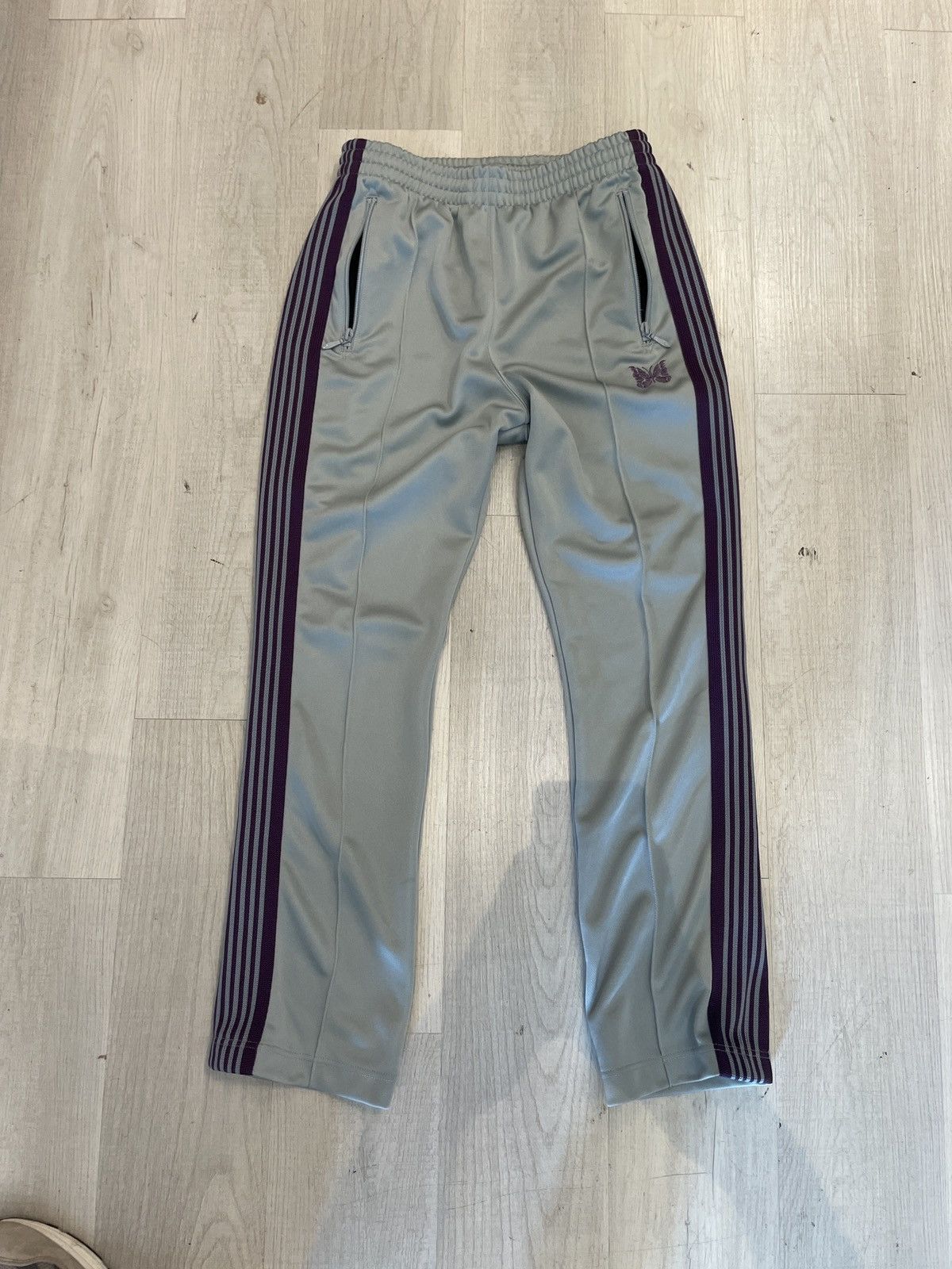 Needles Needles Track Pant Grey/Purple XS Size US 28 / EU 44 - 1 Thumbnail