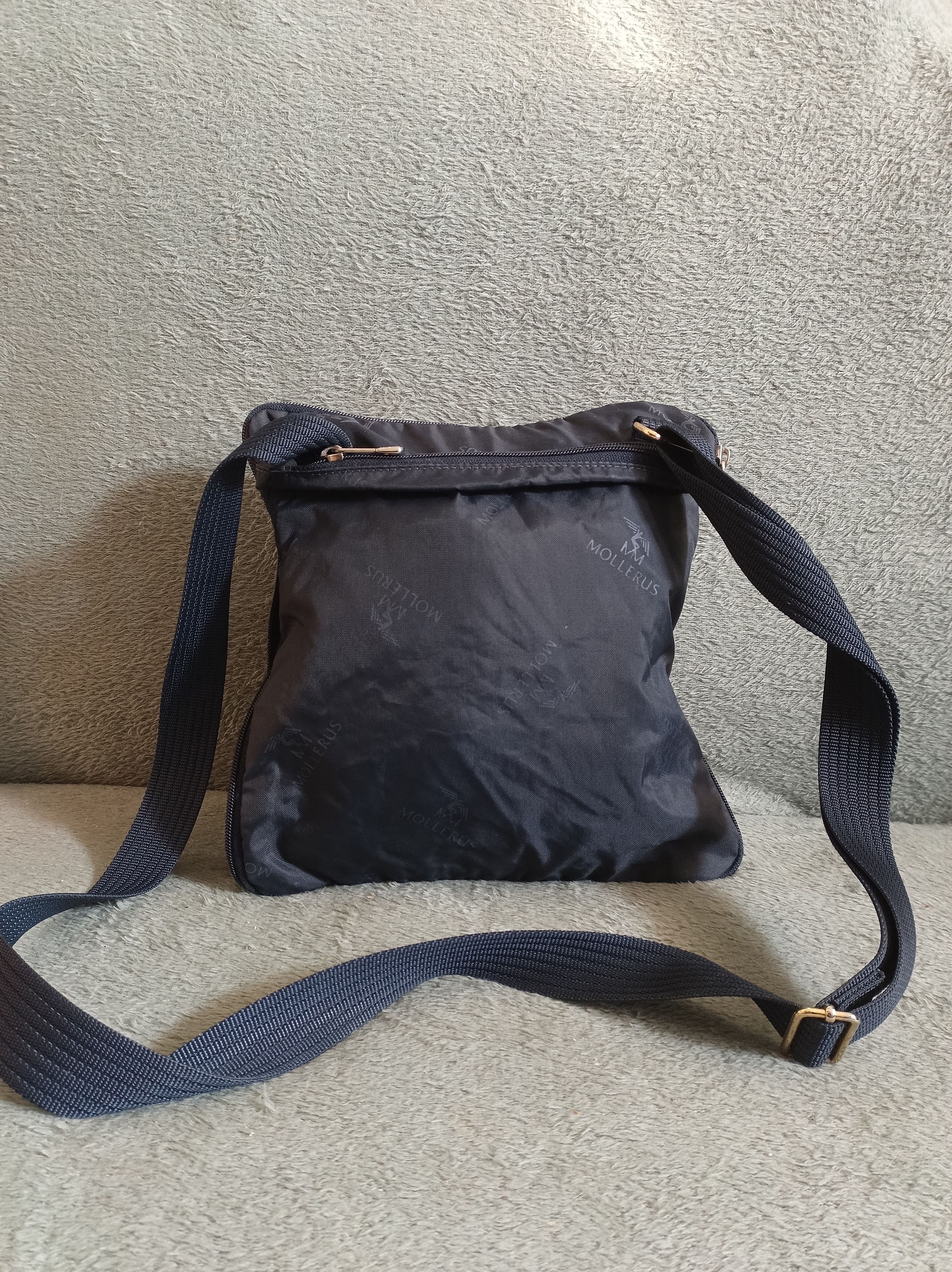 Maison Mollerus Maison Mollerus Monogram Canvas Messenger Crossbody Bag Size ONE SIZE - 2 Thumbnail