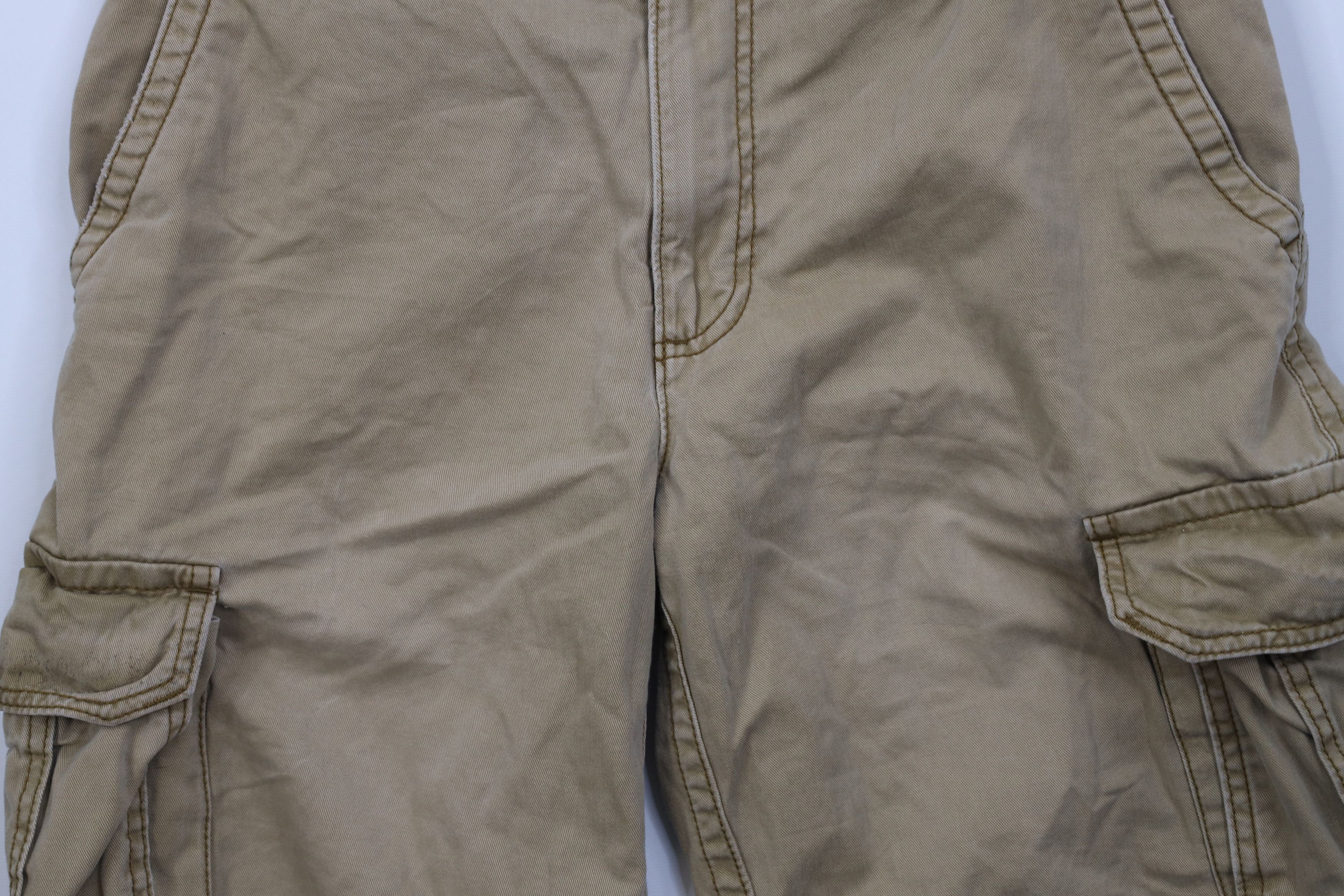 Aeropostale Vintage Y2K Aeropostale Heavyweight Cargo Shorts Brown Size US 32 / EU 48 - 3 Thumbnail