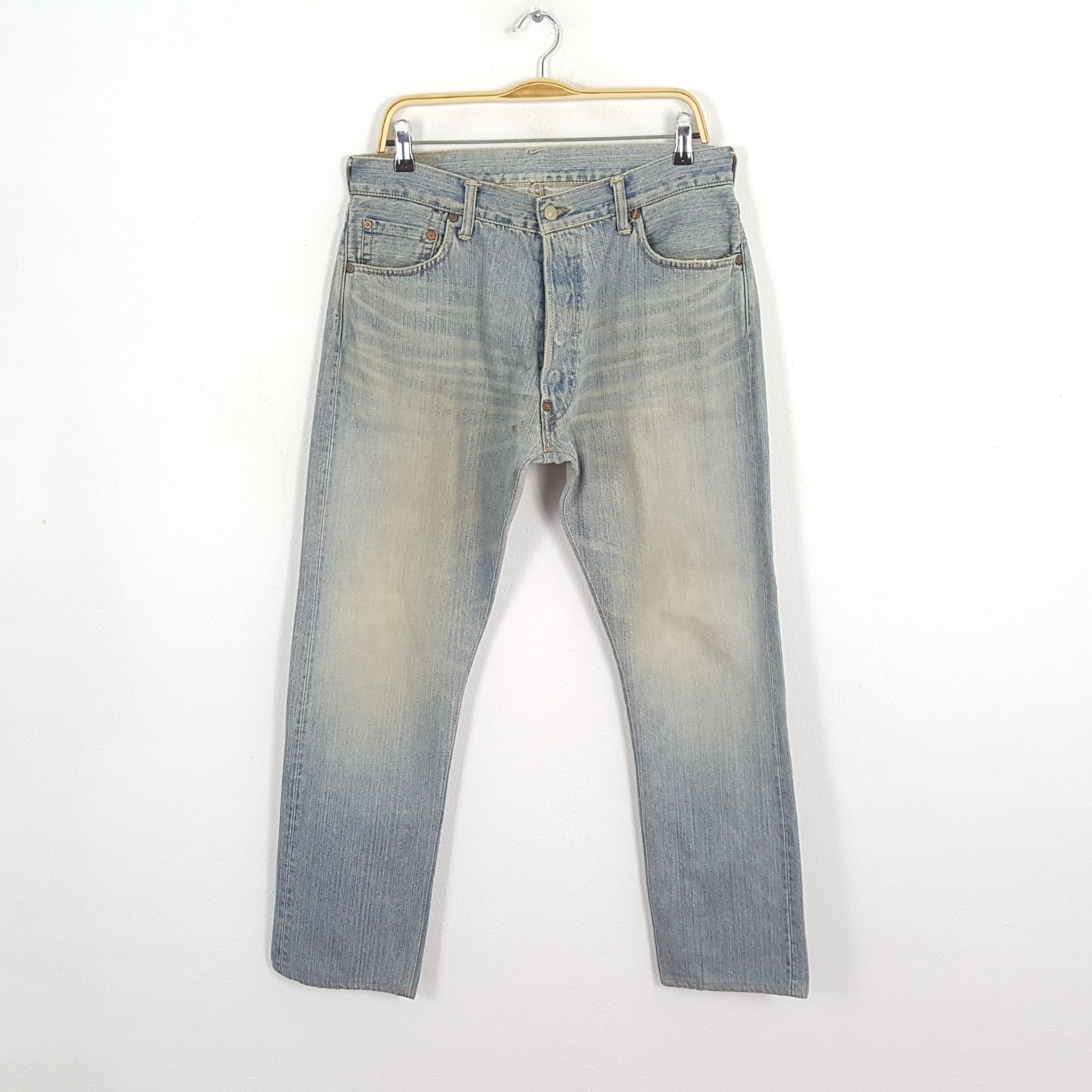 Evisu × Japanese Brand × Vintage Vintage EVISU Japanese Brand Daicock Custom Style Jeans Size US 32 / EU 48 - 4 Thumbnail