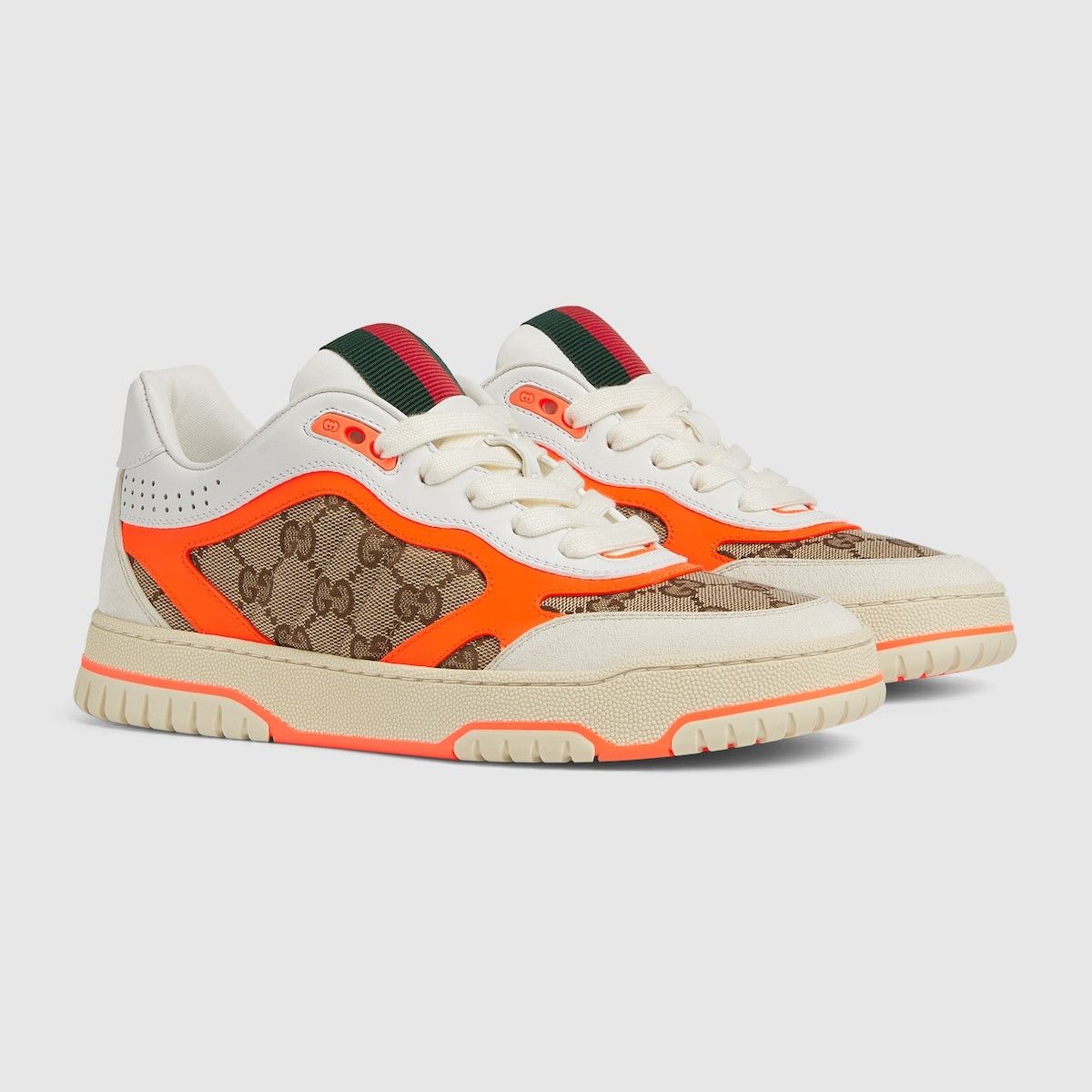 Gucci o1s1wg110625 Re-Web Sneakers in Multicolor Size US 8 / IT 38 - 2 Thumbnail
