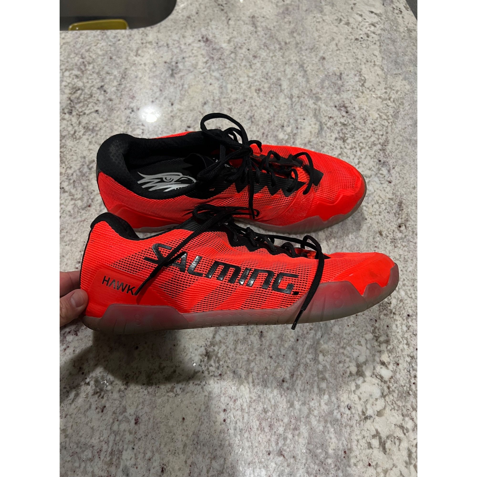 Other Salming Hawk Mens Squash Shoes - Size Size US 12 / EU 45 - 4 Thumbnail