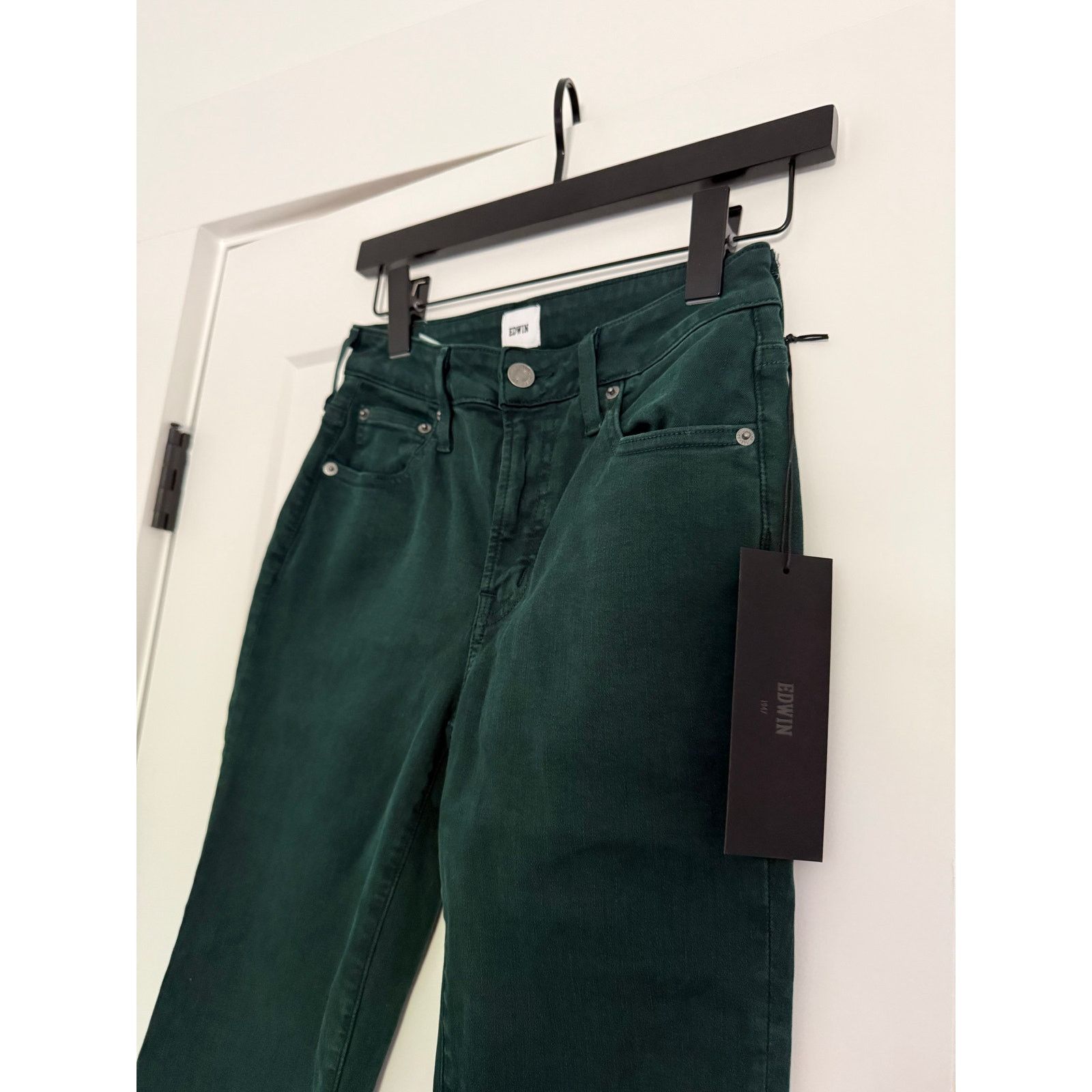 Edwin $188 New Edwin Lark Ankle Bootcut jeans - Size 25 - Green Size 25" / US 0 / IT 36 - 3 Thumbnail