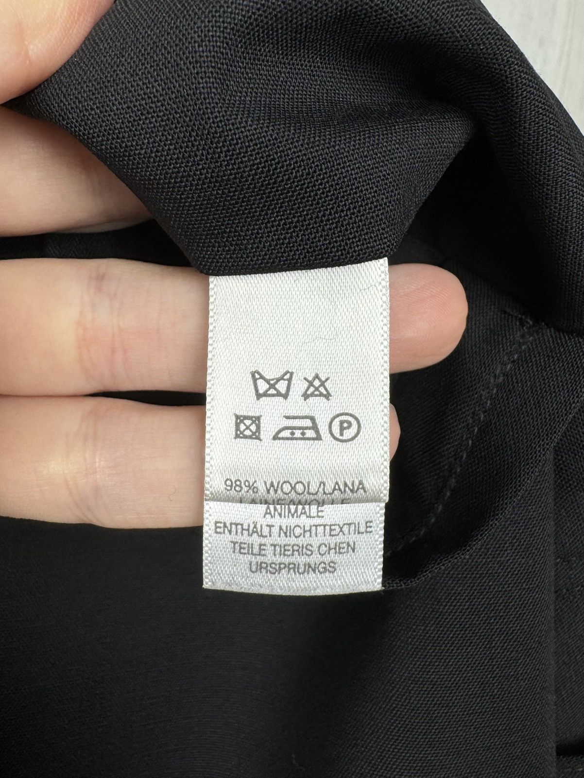 Paul Smith Paul Smith black wool stretch classic casual dress pants Size US 28 / EU 44 - 10 Thumbnail