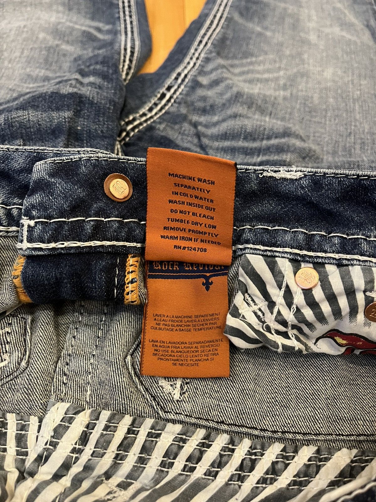 Rock Revival 2000s Rock Revival Jeans [RARE] Size US 30 / EU 46 - 11 Thumbnail