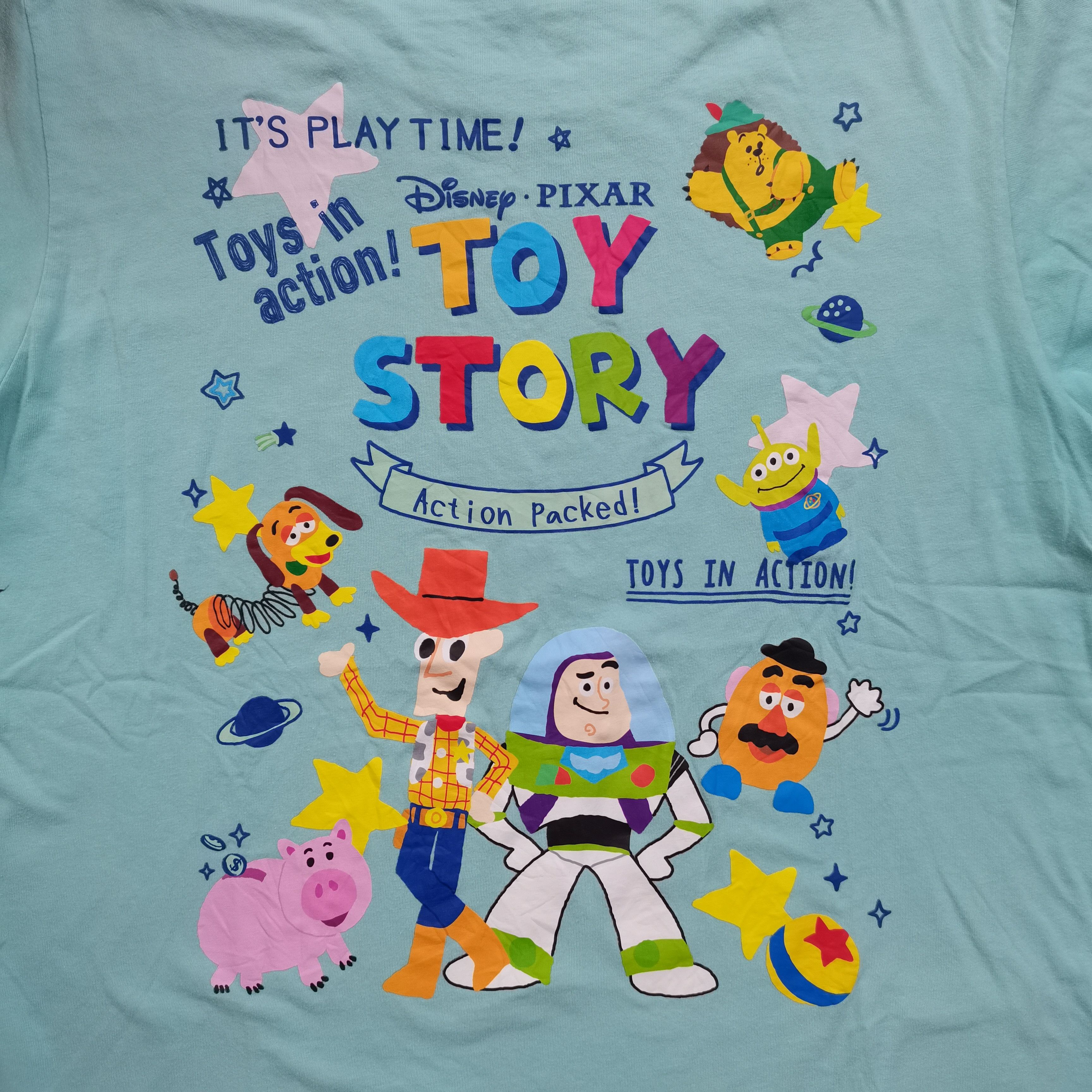 Disney × Vintage Vintage Toy In Action TOY STORY Tee Size US XL / EU 56 / 4 - 5 Thumbnail