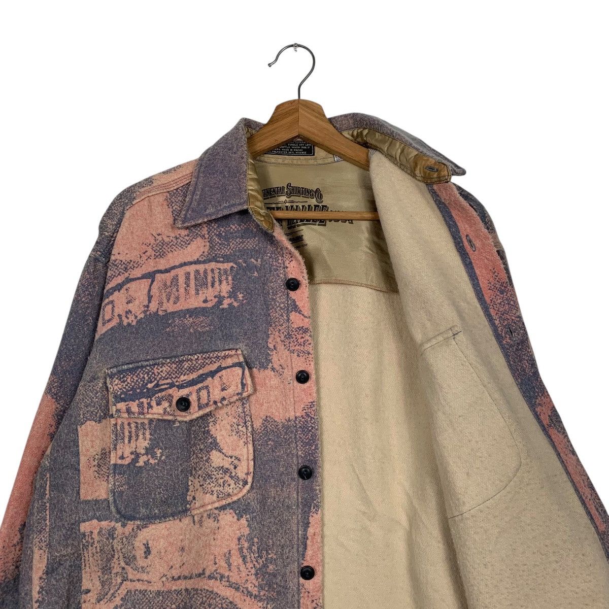 Japanese Brand Nice Design Verte Vallee Shirt Jacket Size US S / EU 44-46 / 1 - 10 Thumbnail