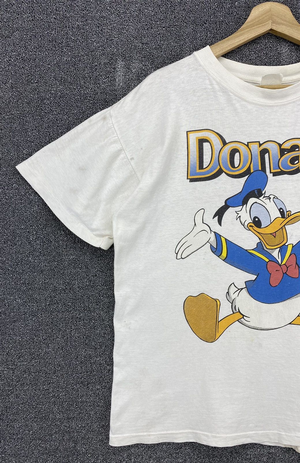 Vintage Vintage Donald Duck Big Printed Tees T Shirts Size US L / EU 52-54 / 3 - 3 Thumbnail