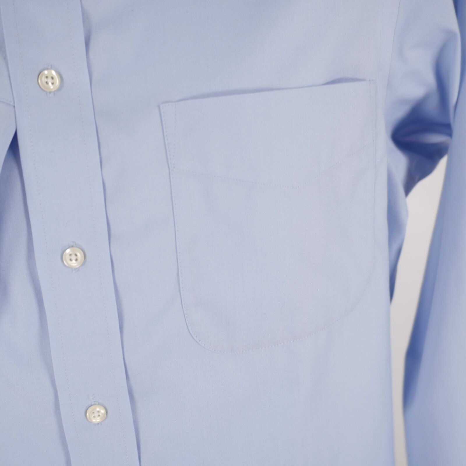 Jos. A. Bank Jos A Bank Traveler's Tailored Fit Blue 15 / 34 Pocket Colla Size US S / EU 44-46 / 1 - 2 Thumbnail